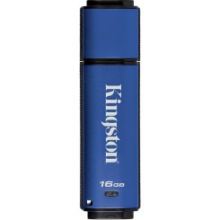 Накопичувач Kingston DataTraveler Vault Privacy 16GB USB 3.0 Blue (DTVP30/16GB)