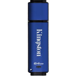 Накопичувач Kingston DataTraveler Vault Privacy 64GB USB 3.0 Blue (DTVP30/64GB)
