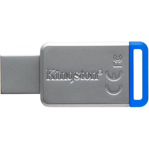 Купить Накопитель Kingston DataTraveler 50 64GB USB 3.0 Silver (DT50/64GB) - цена в Харькове, Киеве, Днепре, Одессе
в интернет-магазине Telemart фото
