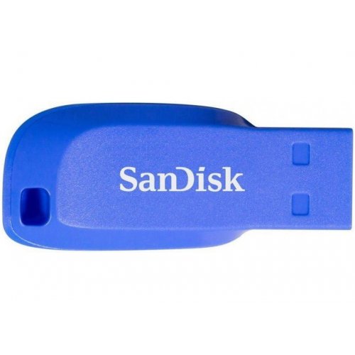 Купить Накопитель SanDisk Cruzer Blade 16GB USB 2.0 Blue (SDCZ50C-016G-B35BE) - цена в Харькове, Киеве, Днепре, Одессе
в интернет-магазине Telemart фото