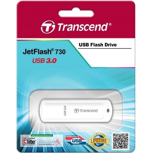 Купить Накопитель Transcend JetFlash 730 128GB USB 3.0 (TS128GJF730) - цена в Харькове, Киеве, Днепре, Одессе
в интернет-магазине Telemart фото