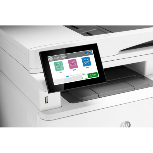 Купити БФП HP LaserJet Enterprise M430f (3PZ55A) - ціна в Києві, Львові, Вінниці, Хмельницькому, Франківську, Україні | інтернет-магазин TELEMART.UA фото