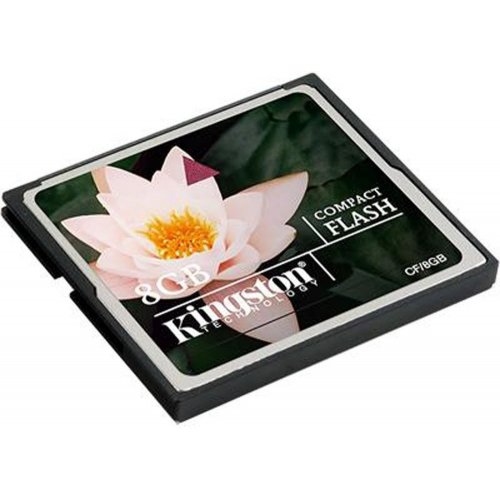 Купить Карта памяти Kingston Compact Flash Memory Card 8GB (CF/8GB) - цена в Харькове, Киеве, Днепре, Одессе
в интернет-магазине Telemart фото