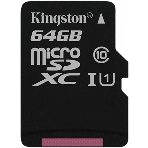 Купить Карта памяти Kingston microSDXC 64GB Class 10 UHS-I (без адаптера) (SDC10G2/64GBSP) - цена в Харькове, Киеве, Днепре, Одессе
в интернет-магазине Telemart фото