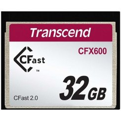 Карта пам'яті Transcend Flash Memory Card CFX600 CFast 2.0 (TS32GCFX600)