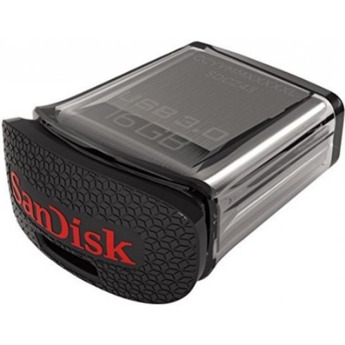Купить Накопитель SanDisk Ultra Fit 16GB USB 3.0 Black (SDCZ43-016G-GAM46) - цена в Харькове, Киеве, Днепре, Одессе
в интернет-магазине Telemart фото