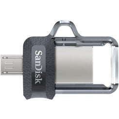 Фото Накопитель SanDisk Ultra Dual OTG 64GB USB 3.0 Black (SDDD3-064G-G46)
