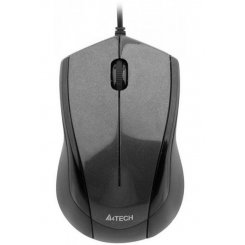 Мышка A4Tech N-400-1 USB Glossy Grey