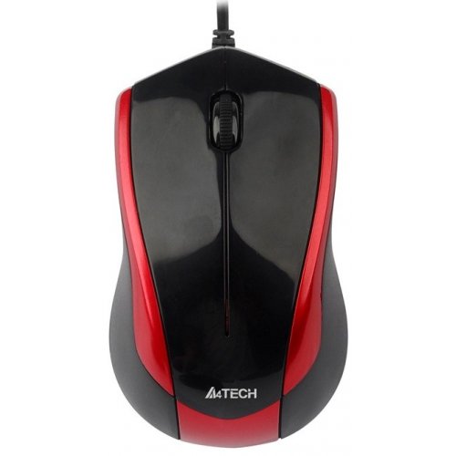 Photo Mouse A4Tech N-400-2 USB Red/Black