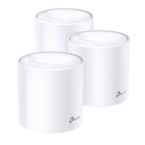 Купити Wi-Fi роутер TP-LINK Deco X60 AX5400 Whole Home Mesh Wi-Fi System (3-pack) - ціна в Києві, Львові, Вінниці, Хмельницькому, Франківську, Україні | інтернет-магазин TELEMART.UA фото