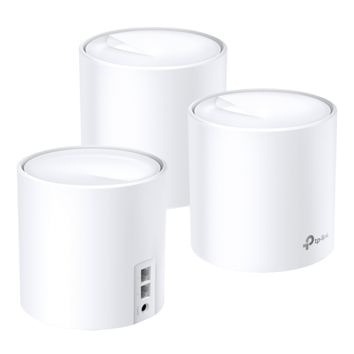 Купити Wi-Fi роутер TP-LINK Deco X60 AX5400 Whole Home Mesh Wi-Fi System (3-pack) - ціна в Києві, Львові, Вінниці, Хмельницькому, Франківську, Україні | інтернет-магазин TELEMART.UA фото