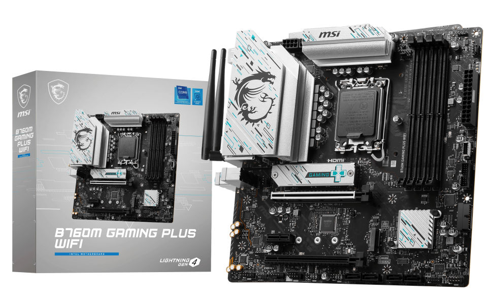 Материнская плата MSI B760M GAMING PLUS WIFI (s1700, Intel B760