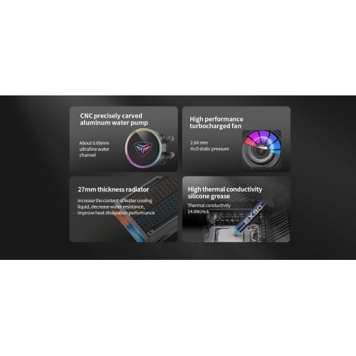 Продати Готова СВО PCCooler PD240S ARGB Black за Trade-In у інтернет-магазині Телемарт - Київ, Дніпро, Україна фото