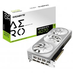 Відеокарта Gigabyte GeForce RTX 4070 AERO V2 OC 12228MB (GV-N4070AERO OCV2-12GD)