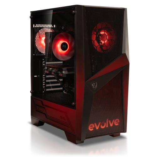 Купить Игровой ПК EVOLVE PoweredBy MSI H+ (EVOP-SHi1240FN406-D432S1TBKMSH) Black/Mesh - цена в Харькове, Киеве, Днепре, Одессе
в интернет-магазине Telemart фото