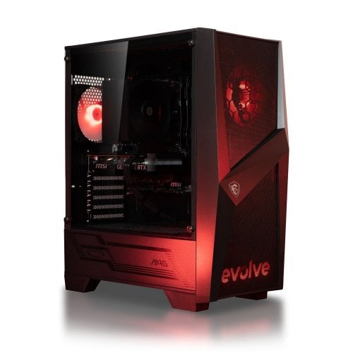 Купить Компьютер EVOLVE PoweredBy MSI 3H+ (EVOP-S3HR560N406-D432S1TBKMSH) Black/Mesh - цена в Харькове, Киеве, Днепре, Одессе
в интернет-магазине Telemart фото