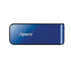 Фото Накопичувач Apacer AH334 16GB USB 2.0 Blue (AP16GAH334U-1)
