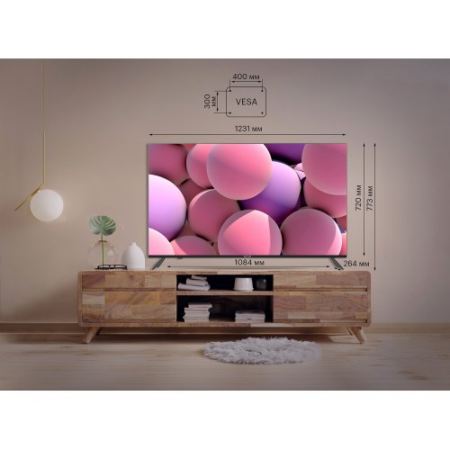 Купити Телевізор Kivi 55" 55U740NB Black - ціна в Києві, Львові, Вінниці, Хмельницькому, Франківську, Україні | інтернет-магазин TELEMART.UA фото