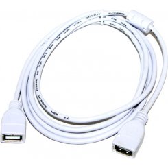 Кабель ATcom USB 2.0 AF-AF 1,8m (15647) White