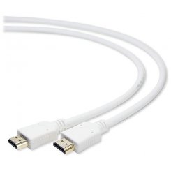 Кабель Cablexpert HDMI-HDMI 1m v2.0 (CC-HDMI4-W-1M) White