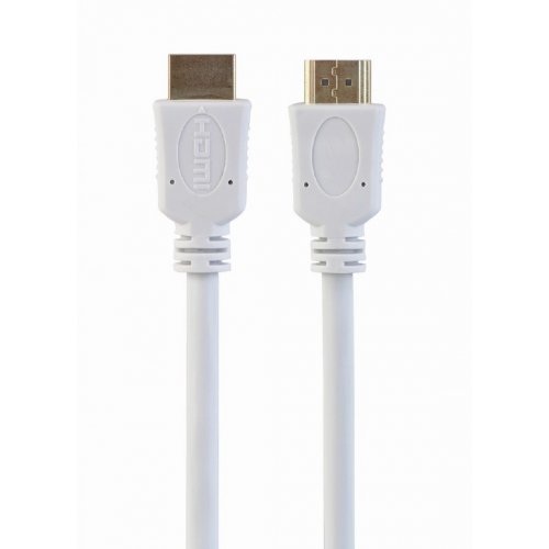 Купить Кабель Cablexpert HDMI-HDMI 1.8m v2.0 (CC-HDMI4-W-6) White - цена в Харькове, Киеве, Днепре, Одессе
в интернет-магазине Telemart фото