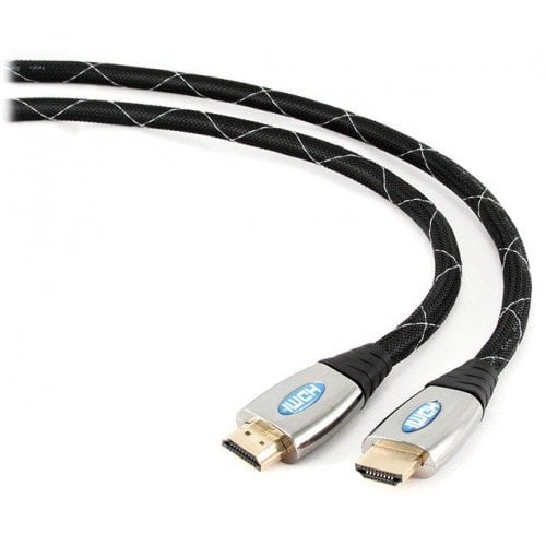 Купить Кабель Cablexpert HDMI-HDMI 3m v2.0 Premium (CCP-HDMI4-10) Black - цена в Харькове, Киеве, Днепре, Одессе
в интернет-магазине Telemart фото