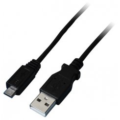 Кабель Cablexpert USB 2.0 microUSB 0,5m Premium (CCP-mUSB2-AMBM-0.5M) Black