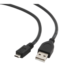 Кабель Cablexpert USB 2.0 microUSB 3m Premium (CCP-mUSB2-AMBM-10) Black