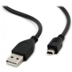 Кабель Cablexpert USB 2.0 miniUSB 5pin 1,8m Premium (CCP-USB2-AM5P-6) Black