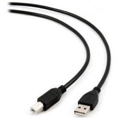 Кабель Cablexpert USB 2.0 AM-BM 3m Premium (CCP-USB2-AMBM-10) Black