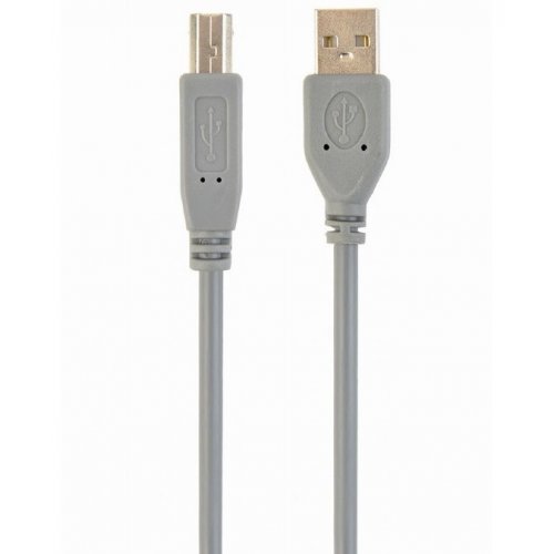 Купить Кабель Cablexpert USB 2.0 AM-BM 1.8m Premium (CCP-USB2-AMBM-6G) Grey - цена в Харькове, Киеве, Днепре, Одессе
в интернет-магазине Telemart фото