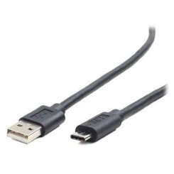 Кабель Cablexpert USB 2.0 AM-CM 1m Type-C (CCP-USB2-AMCM-1M) Black