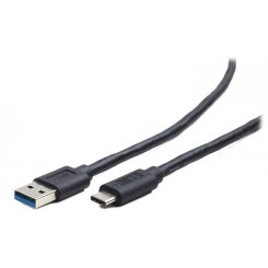 Кабель Cablexpert USB 3.0 AM-CM 1,8m Type-C (CCP-USB3-AMCM-6) Black