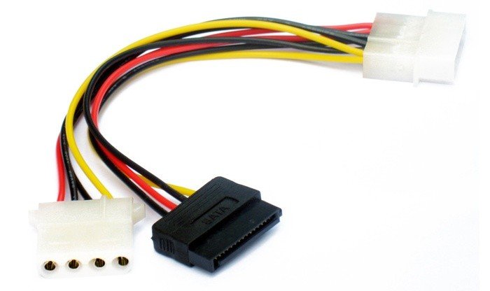 Купить Переходник питания Gembird Molex-Sata(power) 0,13m (CC-SATA-PSY2 ...