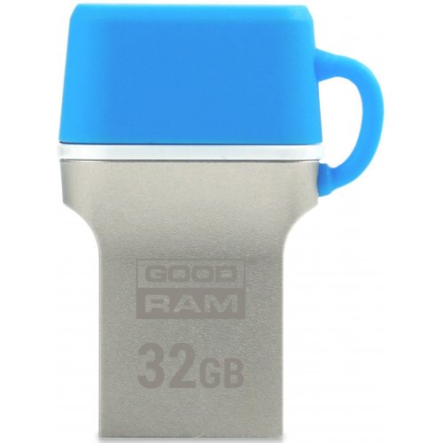 Купить Накопитель GoodRAM ODD3 Type-C32 GB USB 3.0 Blue (ODD3-0320B0R11) - цена в Харькове, Киеве, Днепре, Одессе
в интернет-магазине Telemart фото
