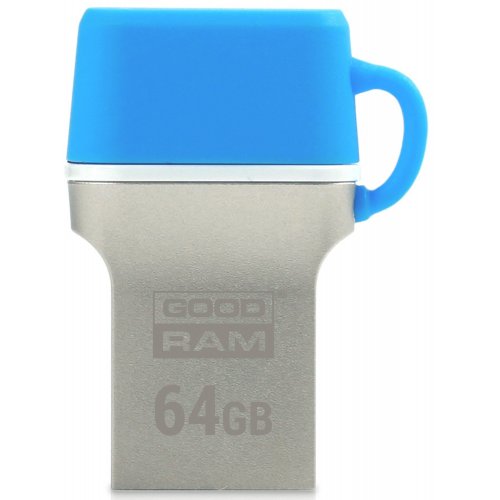 Купить Накопитель GoodRAM ODD3 Type-C 64GB USB 3.0 Blue (ODD3-0640B0R11) - цена в Харькове, Киеве, Днепре, Одессе
в интернет-магазине Telemart фото