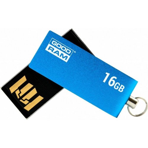 Купить Накопитель GoodRAM CUBE 16GB USB 2.0 Blue (UCU2-0160B0R11) - цена в Харькове, Киеве, Днепре, Одессе
в интернет-магазине Telemart фото