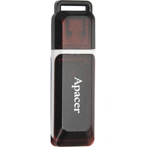 Купити Накопичувач Apacer AH321 32GB USB 2.0 Black/Red (AP32GAH321R-1) - ціна в Києві, Львові, Вінниці, Хмельницькому, Франківську, Україні | інтернет-магазин TELEMART.UA фото