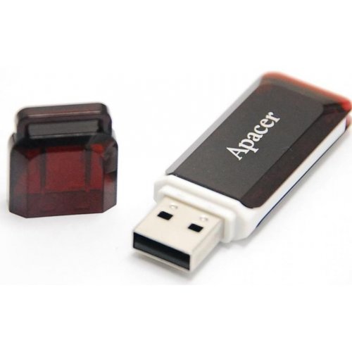 Купить Накопитель Apacer AH321 32GB USB 2.0 Black/Red (AP32GAH321R-1) - цена в Харькове, Киеве, Днепре, Одессе
в интернет-магазине Telemart фото