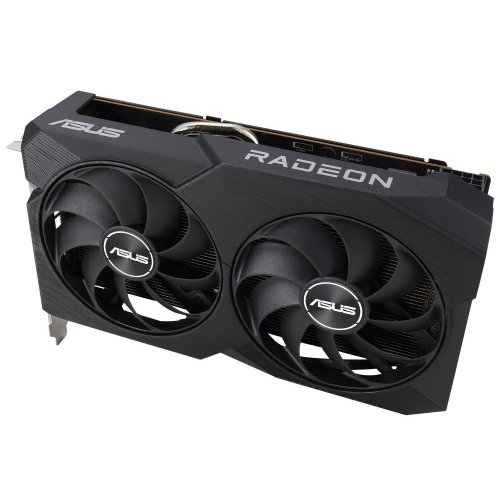 Відеокарта Asus Radeon RX 7600 Dual V2 OC 8192MB (DUAL-RX7600-O8G-V2 FR) Factory Recertified купити з перевіркою сумісності: огляд, характеристики, ціна у Києві, Львові, Вінниці, Хмельницькому, Івано-Франківську, Україні | інтернет-магазин TELEMART.UA фото