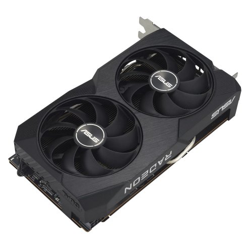 Відеокарта Asus Radeon RX 7600 Dual V2 OC 8192MB (DUAL-RX7600-O8G-V2 FR) Factory Recertified купити з перевіркою сумісності: огляд, характеристики, ціна у Києві, Львові, Вінниці, Хмельницькому, Івано-Франківську, Україні | інтернет-магазин TELEMART.UA фото