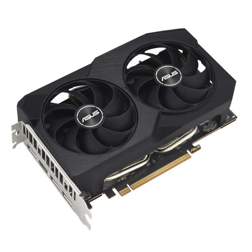 Відеокарта Asus Radeon RX 7600 Dual V2 OC 8192MB (DUAL-RX7600-O8G-V2 FR) Factory Recertified купити з перевіркою сумісності: огляд, характеристики, ціна у Києві, Львові, Вінниці, Хмельницькому, Івано-Франківську, Україні | інтернет-магазин TELEMART.UA фото