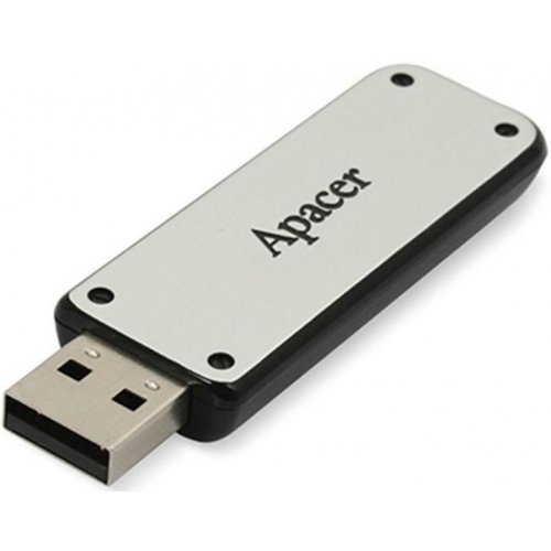 Купить Накопитель Apacer AH328 16GB USB 2.0 Metal Silver (AP16GAH328S-1) - цена в Харькове, Киеве, Днепре, Одессе
в интернет-магазине Telemart фото