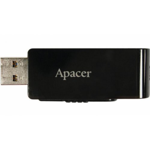 Купить Накопитель Apacer AH350 16GB USB 3.0 Black (AP16GAH350B-1) - цена в Харькове, Киеве, Днепре, Одессе
в интернет-магазине Telemart фото