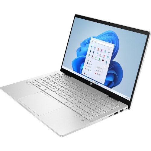 Купити Ноутбук HP Pavilion x360 14-ek1003ua (826T1EA) Silver - ціна в Києві, Львові, Вінниці, Хмельницькому, Франківську, Україні | інтернет-магазин TELEMART.UA фото