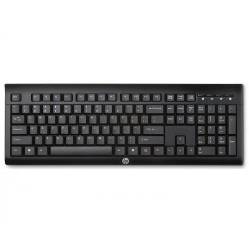 Купить Клавиатура HP Keyboard K2500 (E5E78AA) Black - цена в Харькове, Киеве, Днепре, Одессе
в интернет-магазине Telemart фото