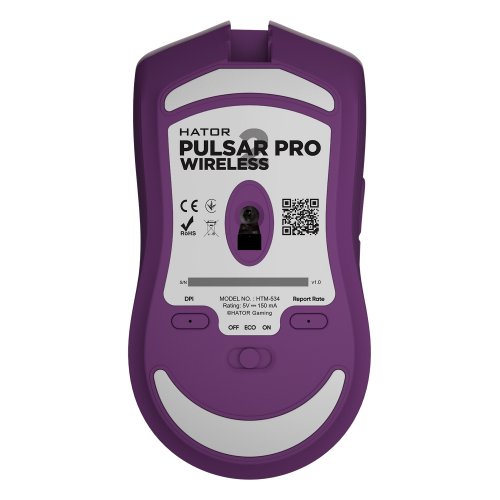 Photo Mouse HATOR Pulsar 2 Pro Wireless (HTM-534) Lilac
