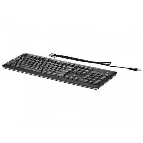 Купить Клавиатура HP USB Keyboard (QY776AA) Black - цена в Харькове, Киеве, Днепре, Одессе
в интернет-магазине Telemart фото