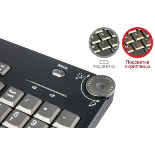 Купить Клавиатура Gembird DLK-001-UA USB Black - цена в Харькове, Киеве, Днепре, Одессе
в интернет-магазине Telemart фото
