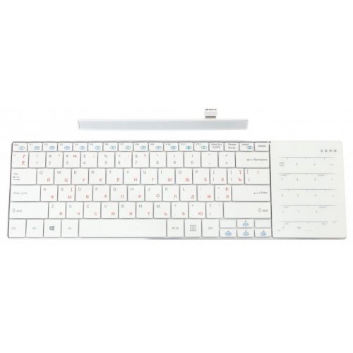 Купить Клавиатура Gembird KB-P8-W-UA White - цена в Харькове, Киеве, Днепре, Одессе
в интернет-магазине Telemart фото